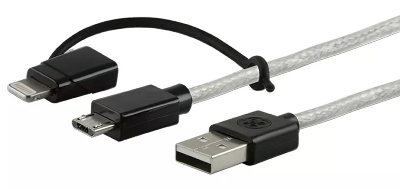 GE lança linha de cabos USB ultra resistentes para carregar celulares