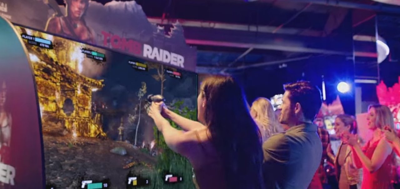 Tomb Raider ganha novo game para arcades exclusivo aos Estados Unidos