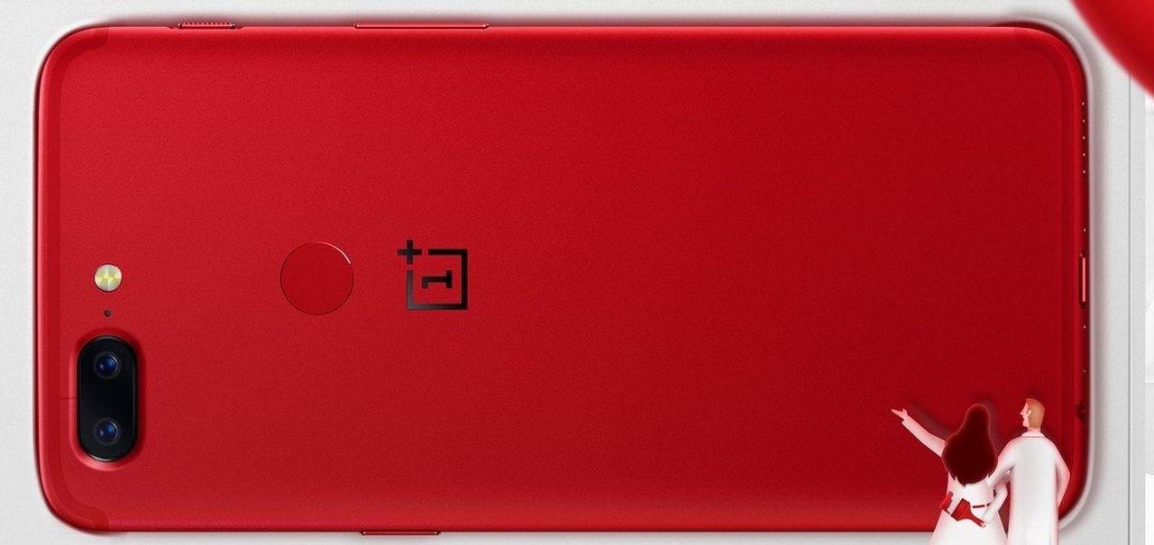 OnePlus 5T “Lava Red” chega aos EUA e Europa para o “Dia dos Namorados”