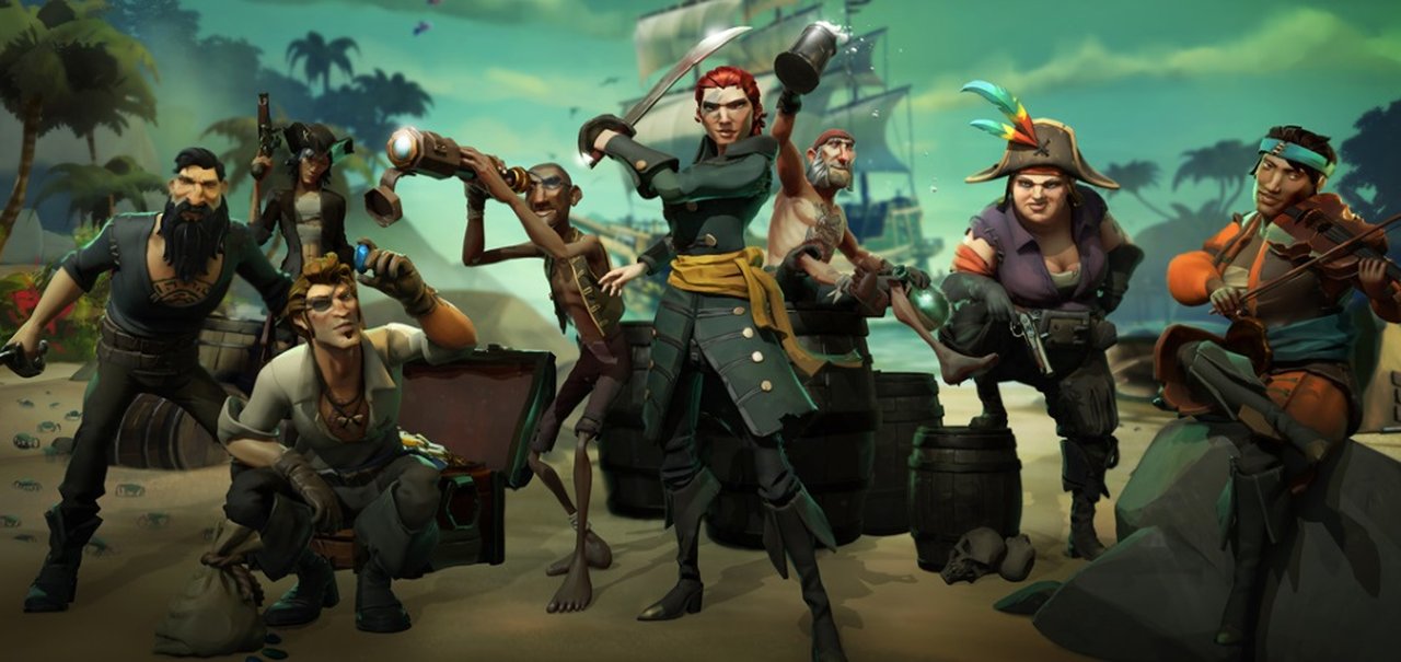 RARE explica limite de 4 pessoas nos grupos de Sea of Thieves