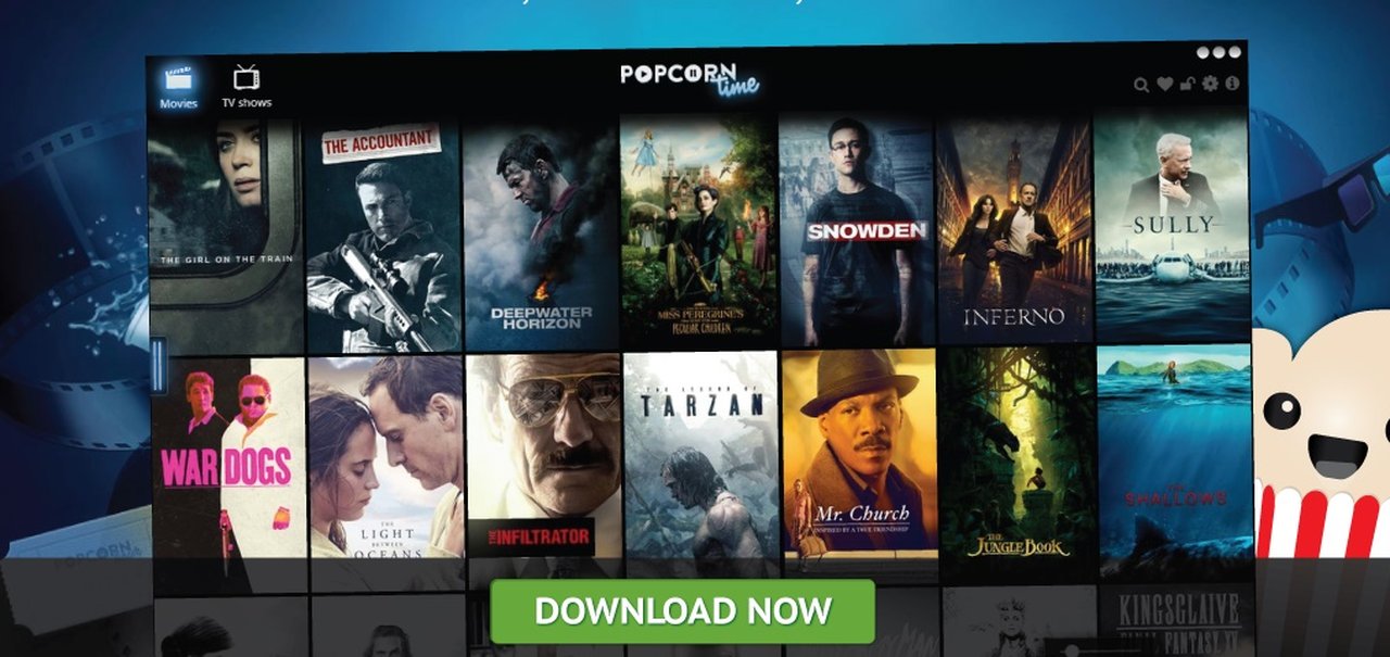 Dinamarquês é condenado por compartilhar link para o Popcorn Time