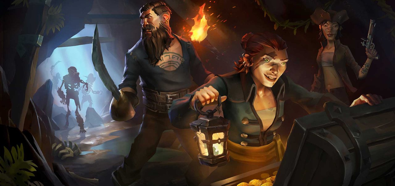 Sea of Thieves: em novo vídeo, Rare explica os fortes com caveiras