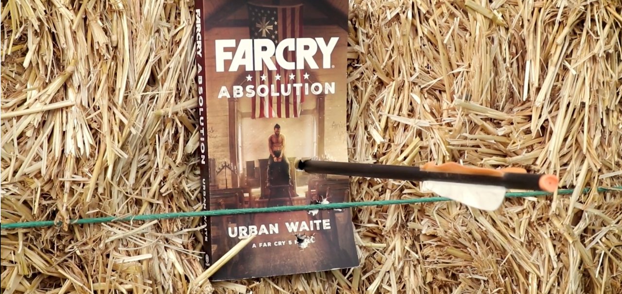 Far Cry Absolution é o primeiro livro da franquia e é prequel de Far Cry 5