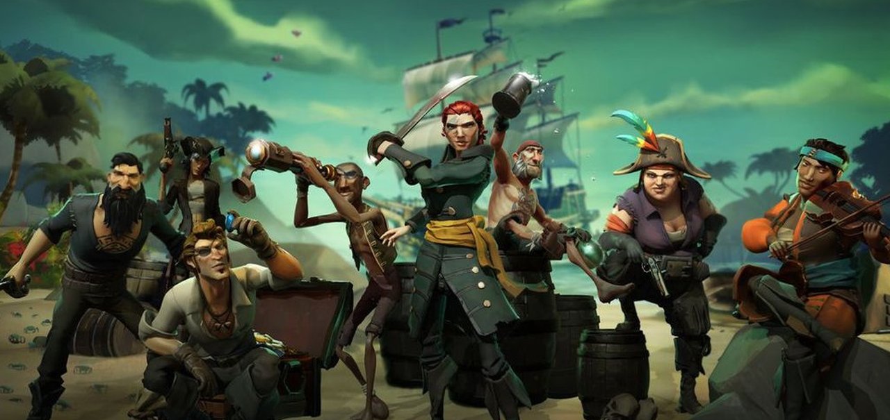 Sea of Thieves ganha novo trailer focado em suas opções de customização