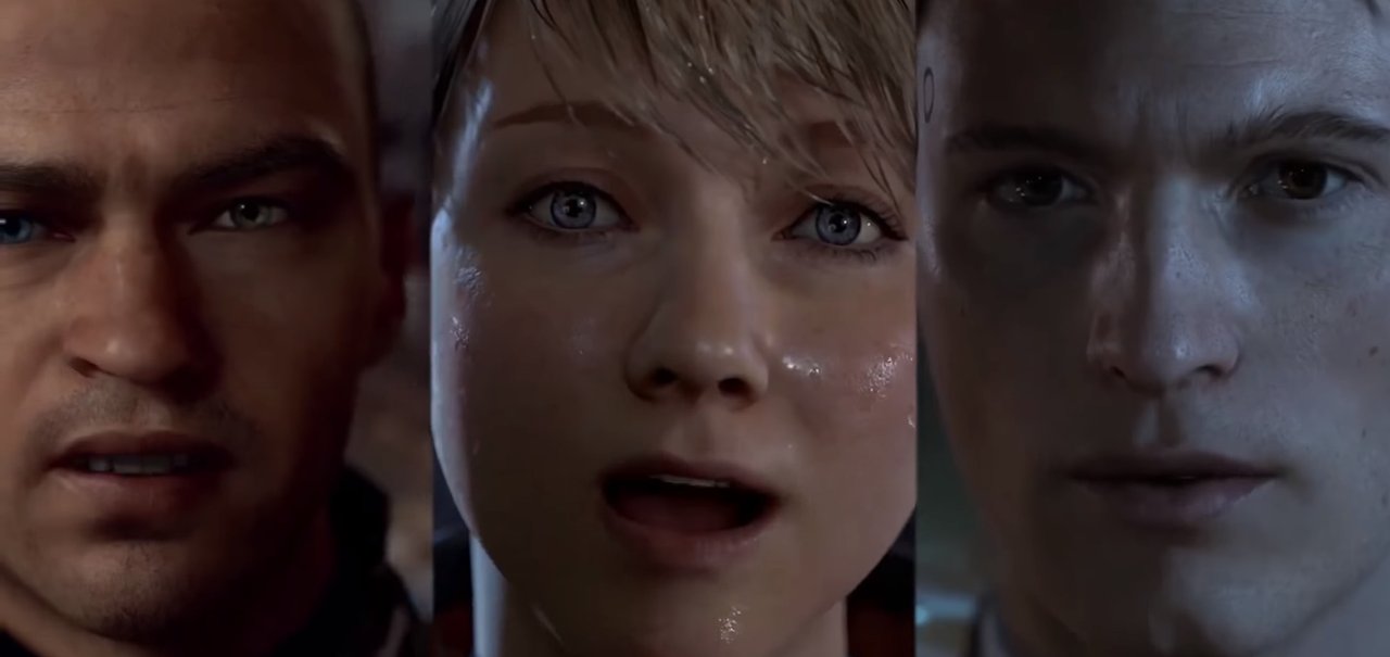 Detroit: Become Human recebe trailer dramático mostrando os 3 protagonistas