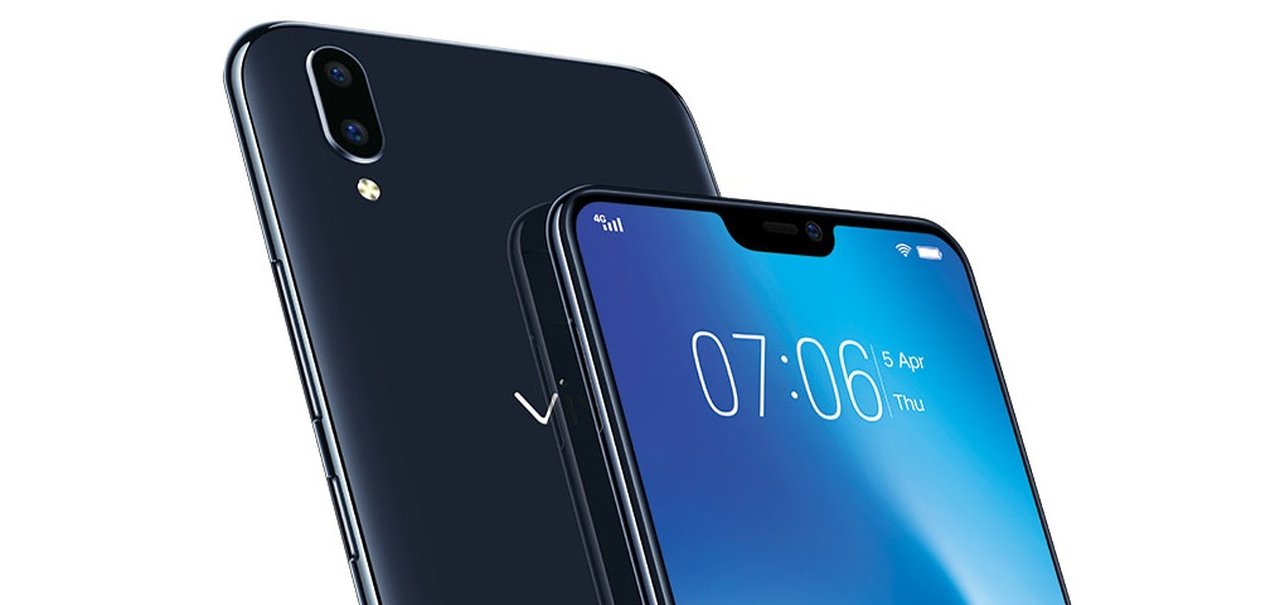 Chinesa Vivo anuncia o V9 com entalhe e câmera frontal inteligente de 24 MP