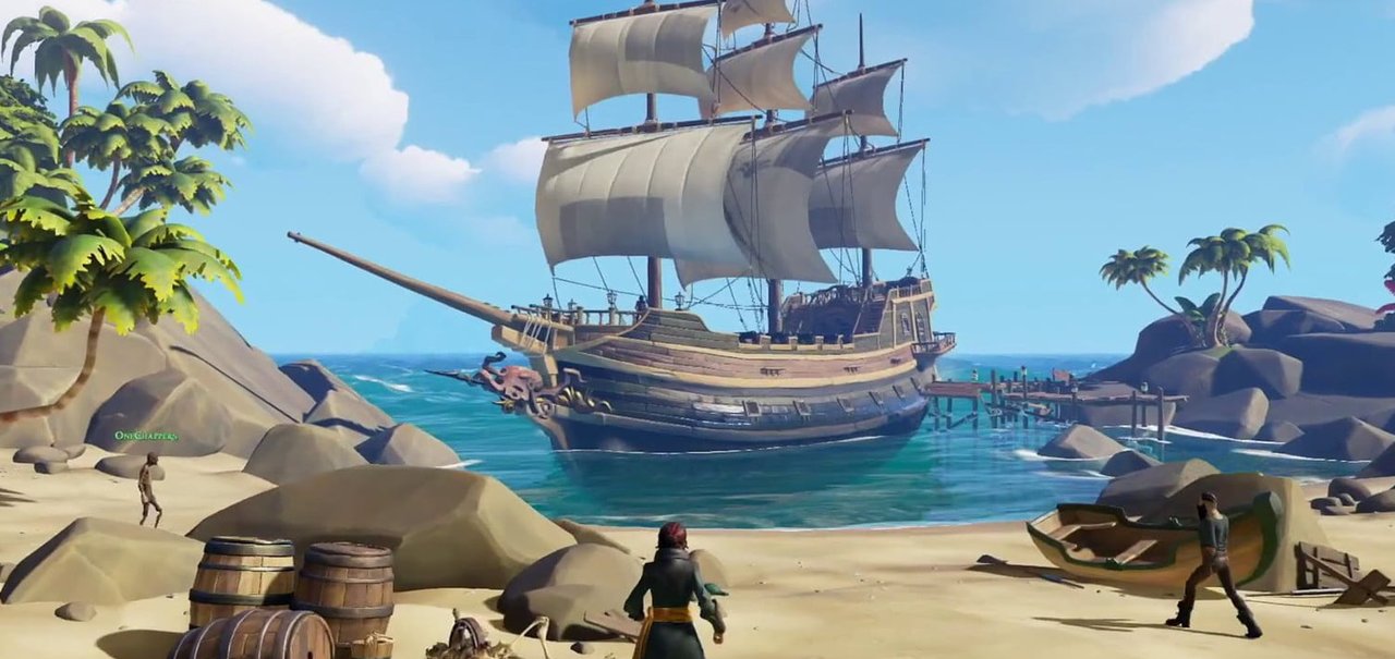 Rare detalha melhorias em atualizações a caminho de Sea of Thieves