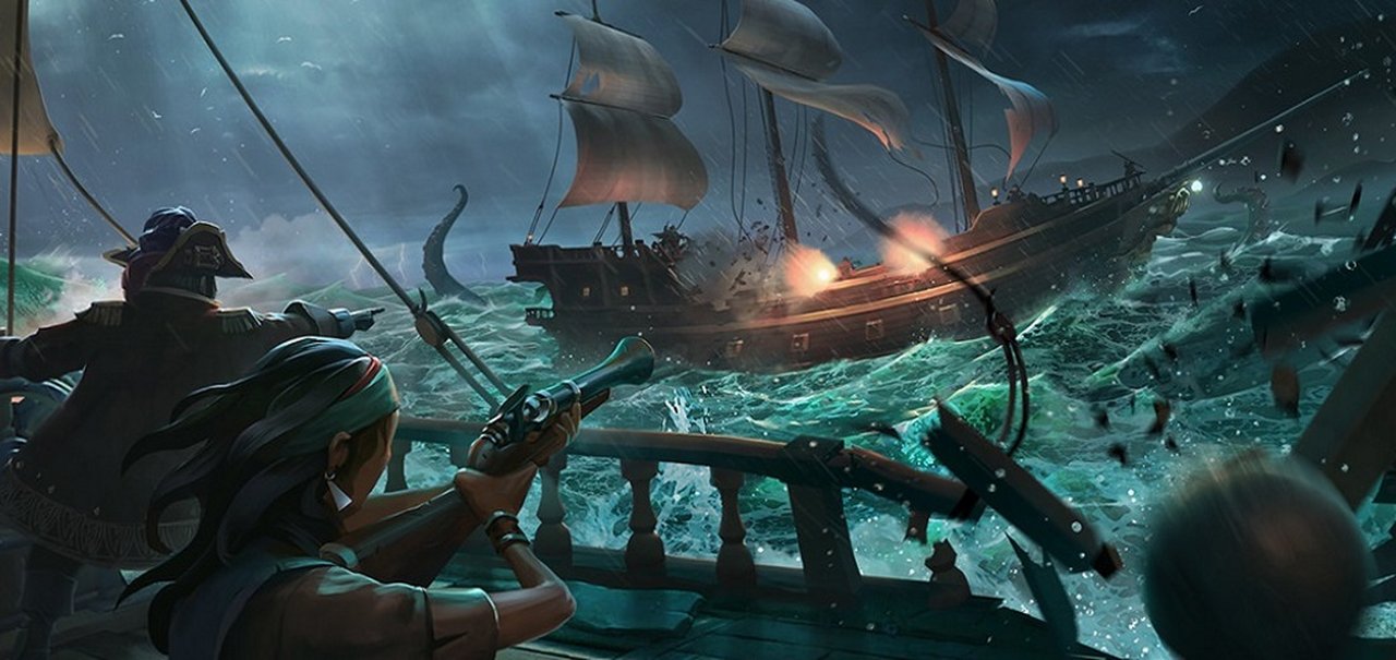 Hackers começam a aparecer nos mares de Sea of Thieves