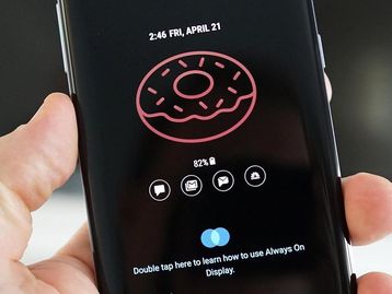 Galaxy S8, S8+ e Note 8 agora realmente suportam GIF no Always On Display