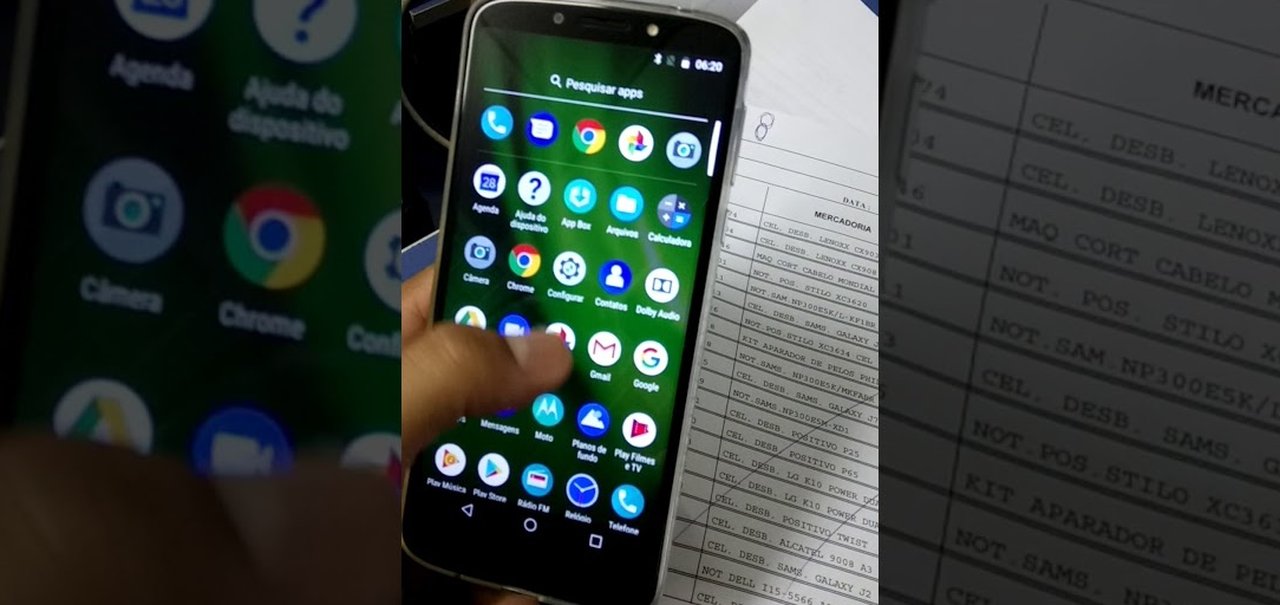 Moto G6 Play aparece em novo vídeo vazado