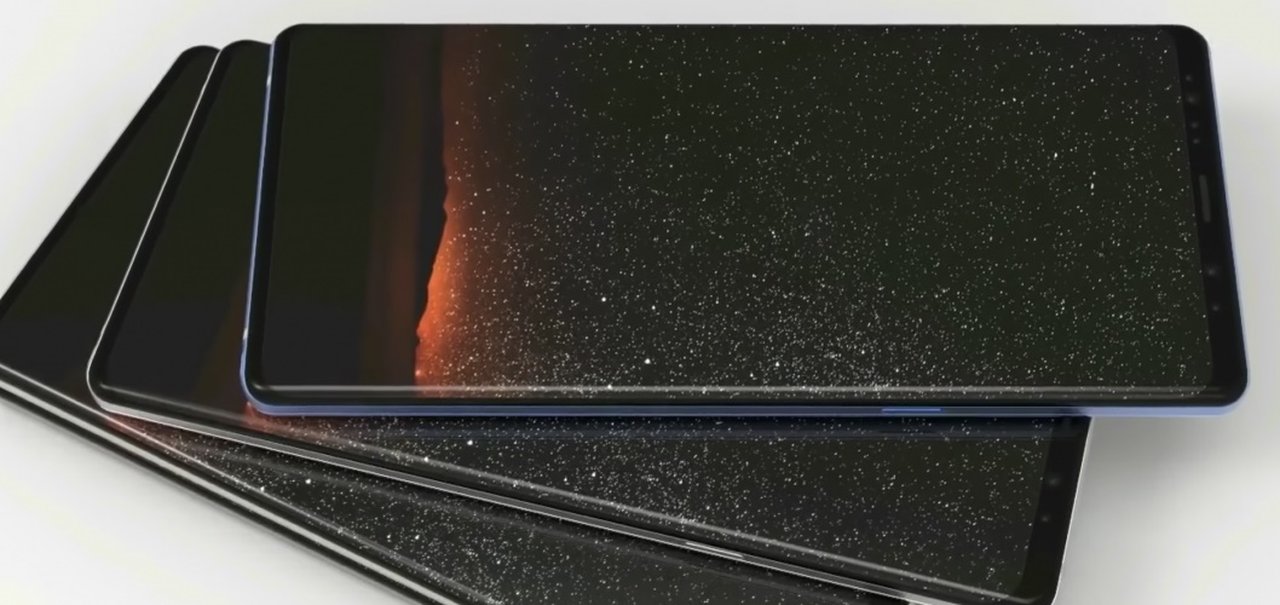 Galaxy Note 9 aparece com visual matador em vídeo conceito