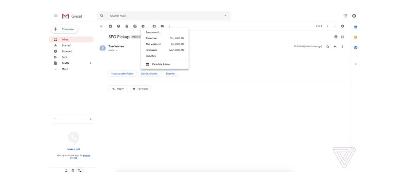 Confira imagens do novo visual do Gmail