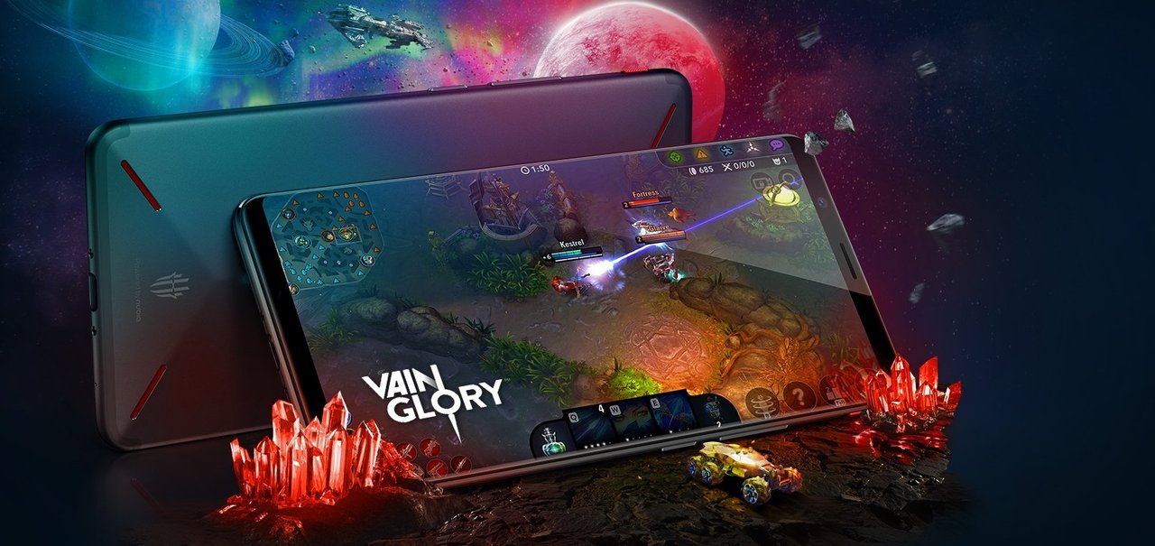 ZTE/Nubia anuncia o primeiro smartphone gamer com luzes RGB