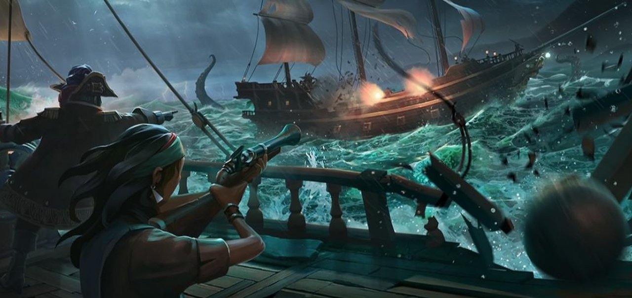 Atualização de Sea Of Thieves melhora a jogabilidade e traz novidades