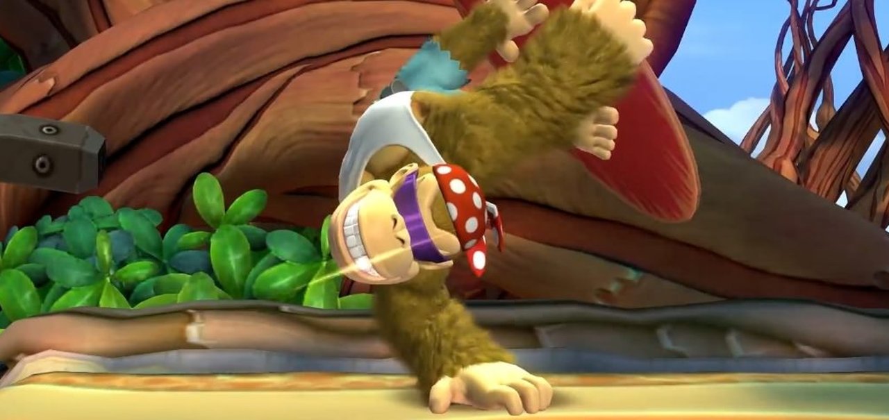 Donkey Kong Country: Tropical Freeze recebe trailer com modo Funky em ação