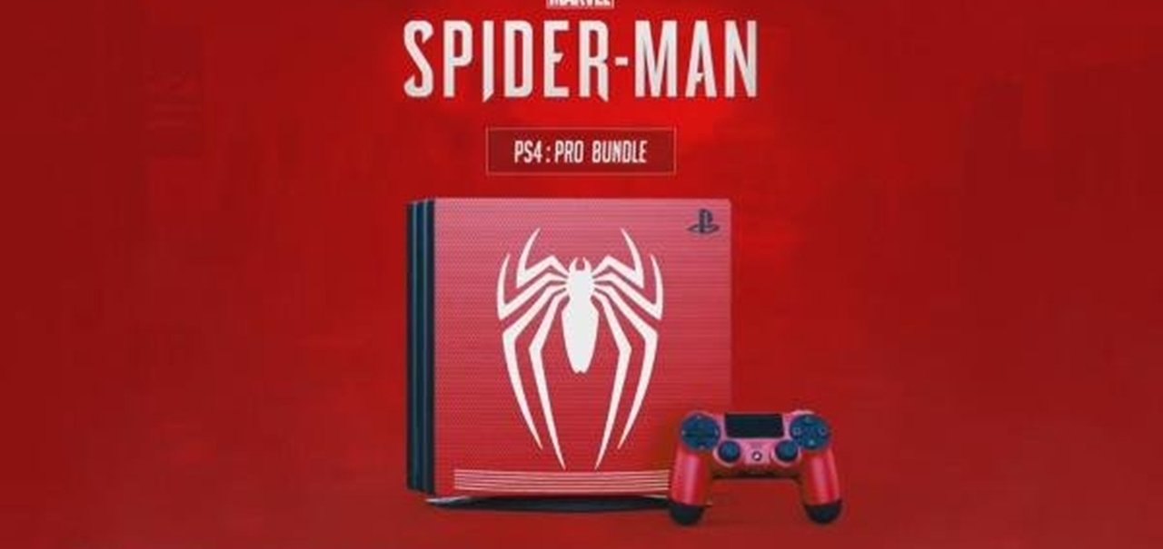 Rumor: Spider-Man pode ter bundle com PS4 Pro, de acordo imagem vazada