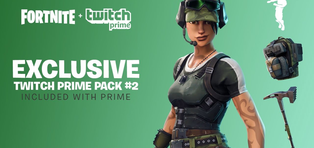 Membros da Twitch Prime podem obter set de itens exclusivos em Fortnite