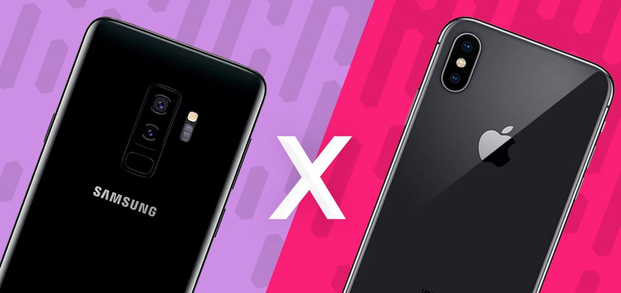 Comparativo: Samsung Galaxy S9+ vs. Apple iPhone X [vídeo]