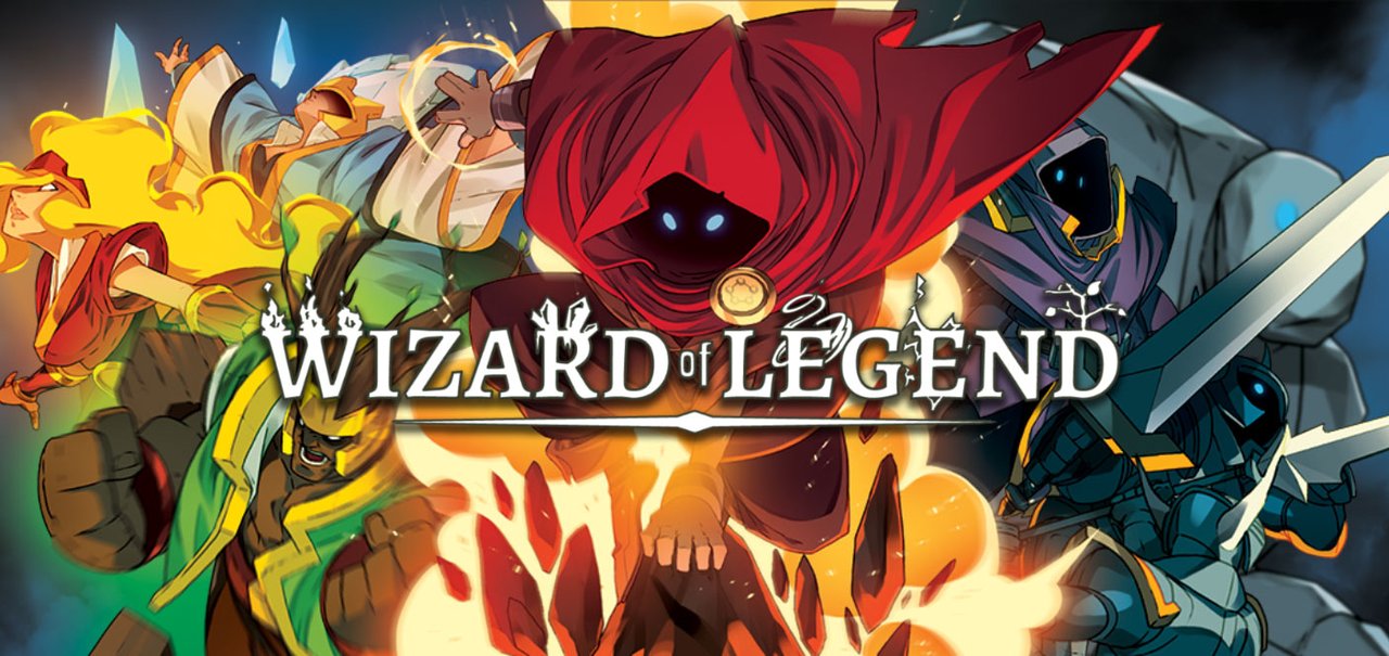 Crie combos com magias e feitiços poderosos em Wizard of Legend