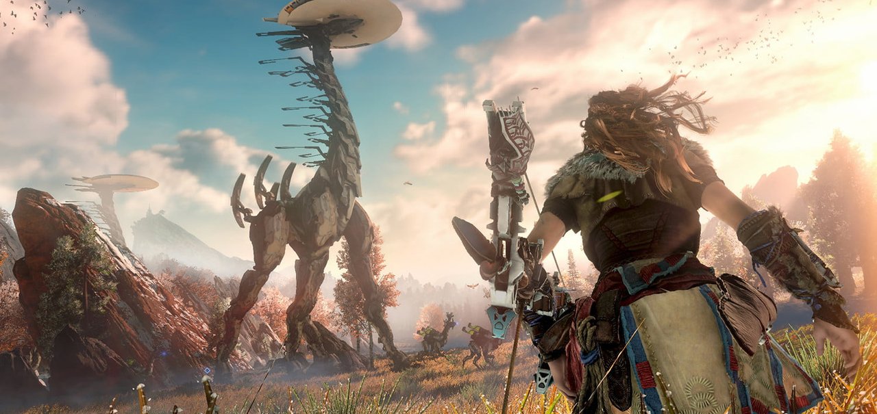 Horizon: Zero Dawn teria um mapa muito maior, só que entediante e vazio