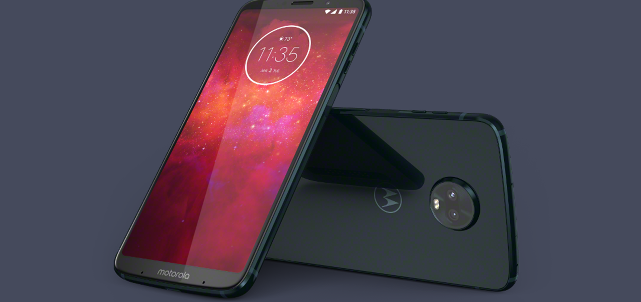 Vazamento revela alguns mods do Moto Z3 e publicidade com foco na Copa