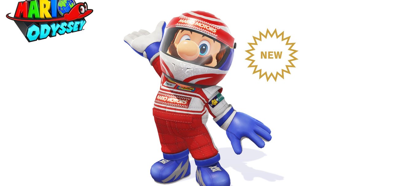 Super Mario Odyssey recebe atualização com mais uma roupa para Mario