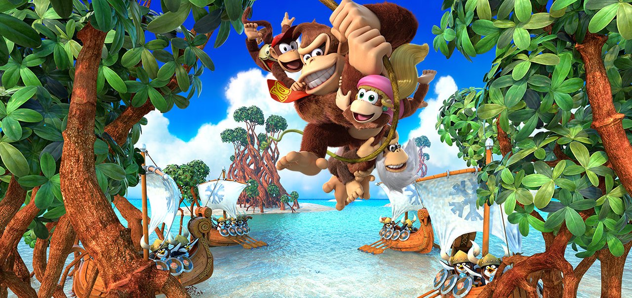 No Japão, Donkey Kong Country: Tropical Freeze lidera vendas no Switch