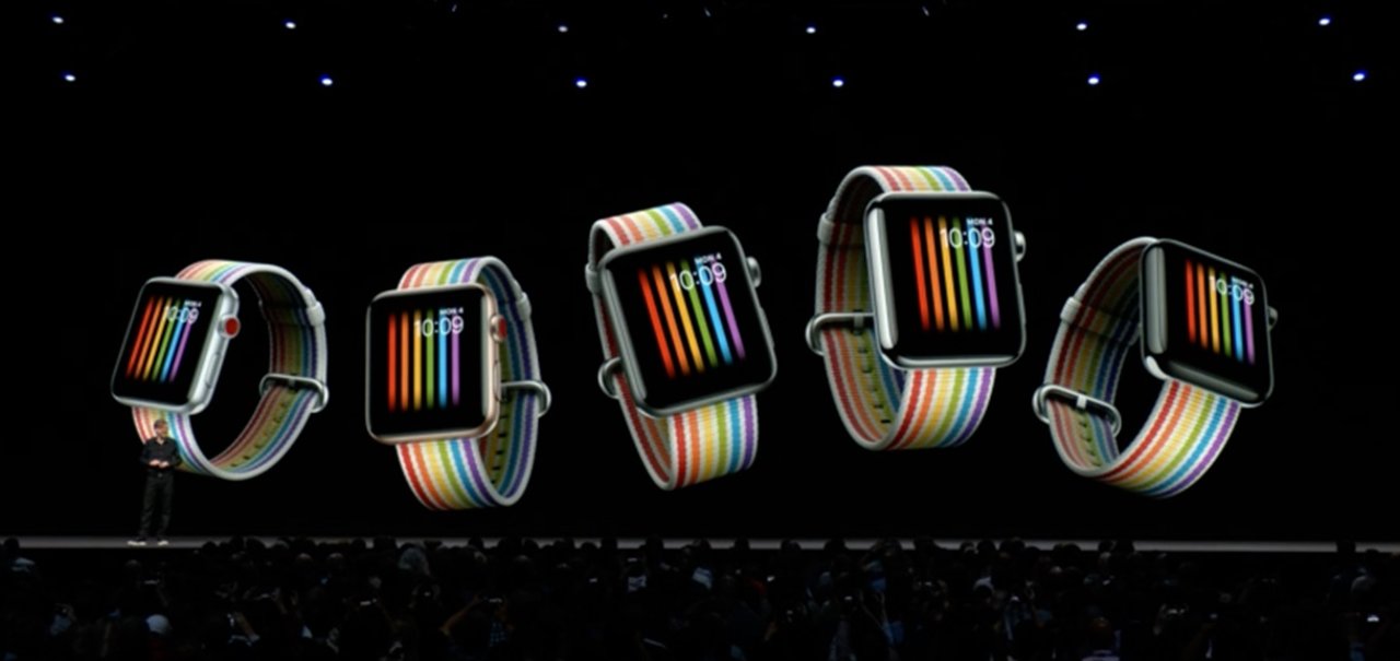 Apple Watch ganha pulseira especial em comemoração ao mês do orgulho gay