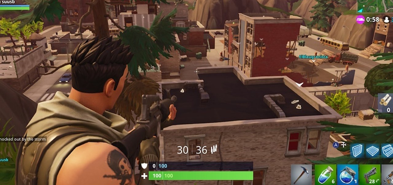 Fortnite: vídeo compara as versões do Xbox One X e do Switch