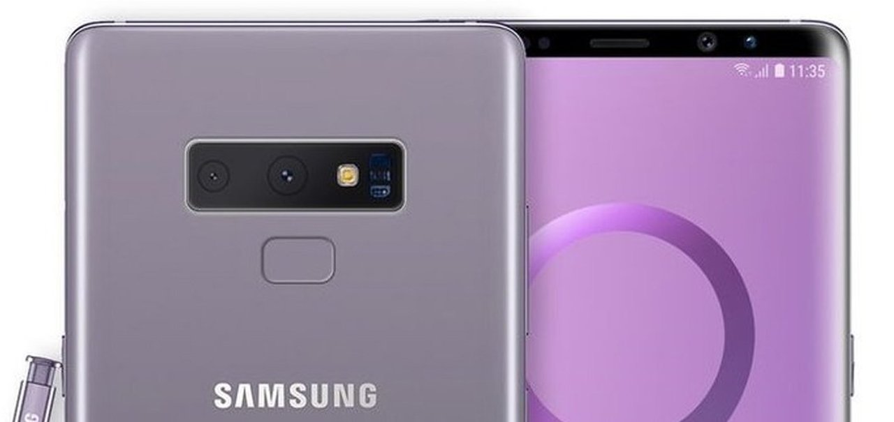 Loja queima largada e revela opções de armazenamento do Galaxy Note 9