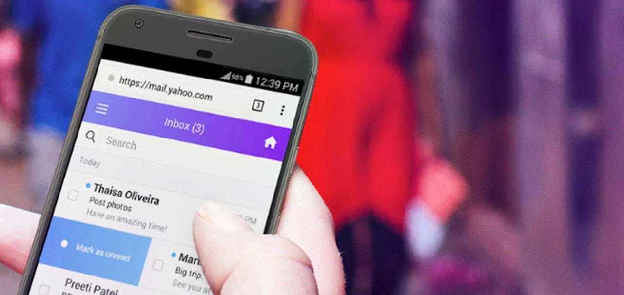 Yahoo! Mail ganha versão reformulada para versão mobile direto do navegador