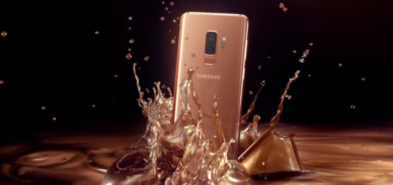 Samsung Galaxy S9 e S9+ na cor dourada chegam às lojas dos EUA