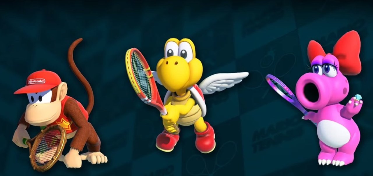 Mario Tennis Aces vai ganhar mais personagens na primavera