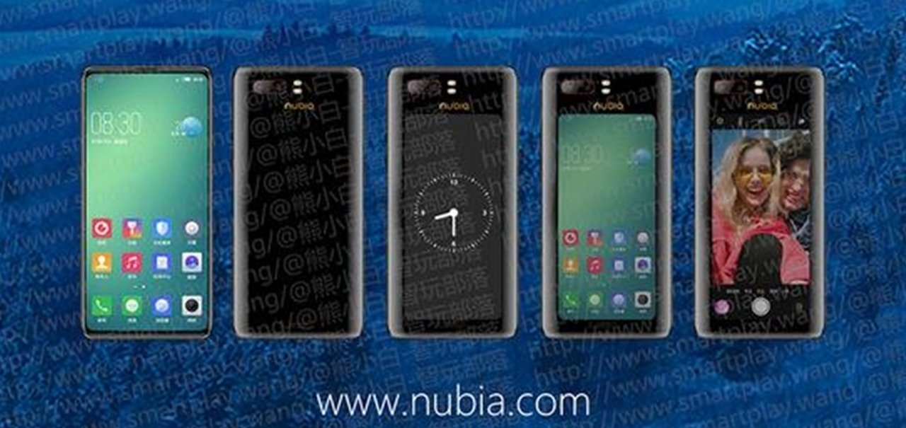 Nubia Z18S pode ter uma segunda tela na parte traseira