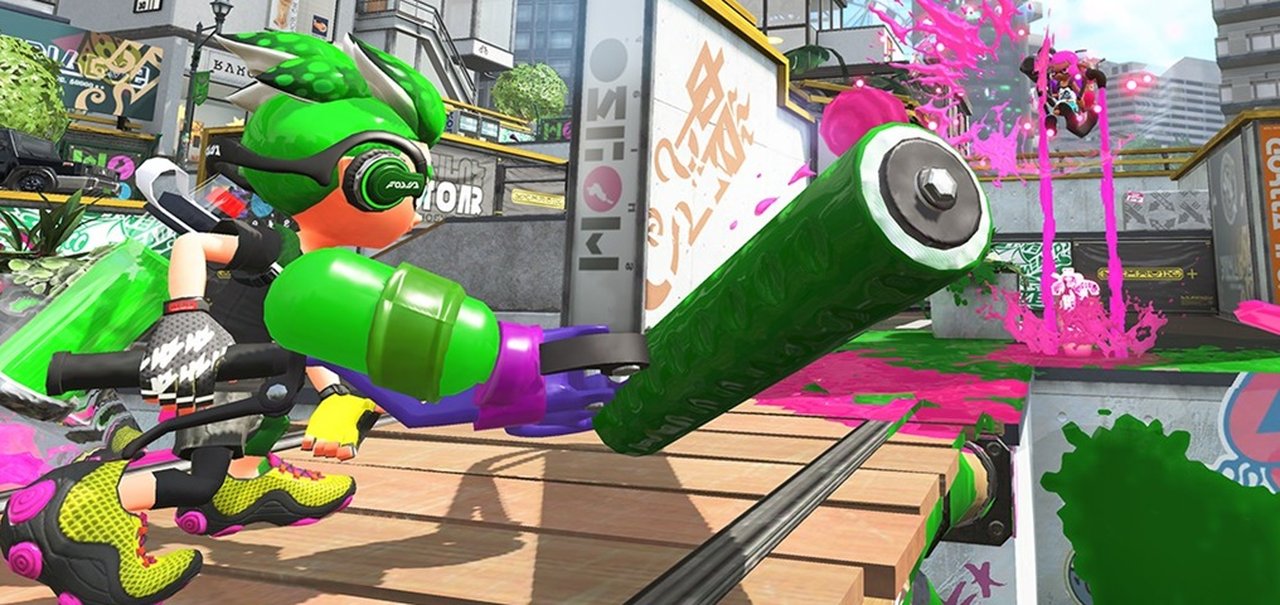 No Japão, bundle de Switch com Splatoon 2 trará trial de sistemas online