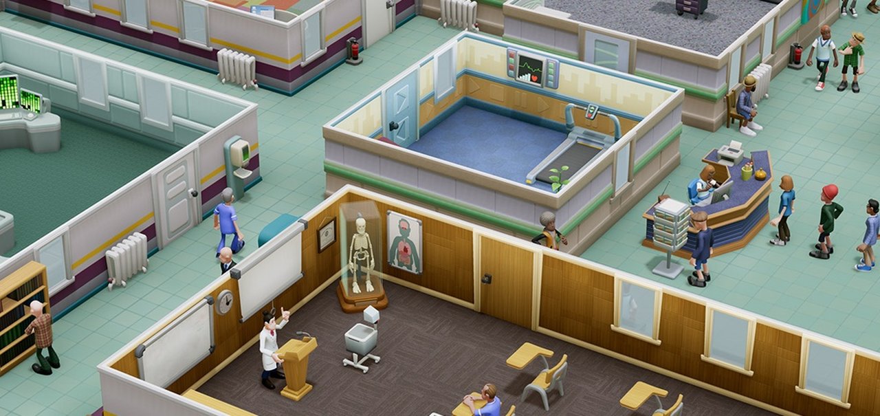 Confira 5 minutos do gameplay de Two Point Hospital