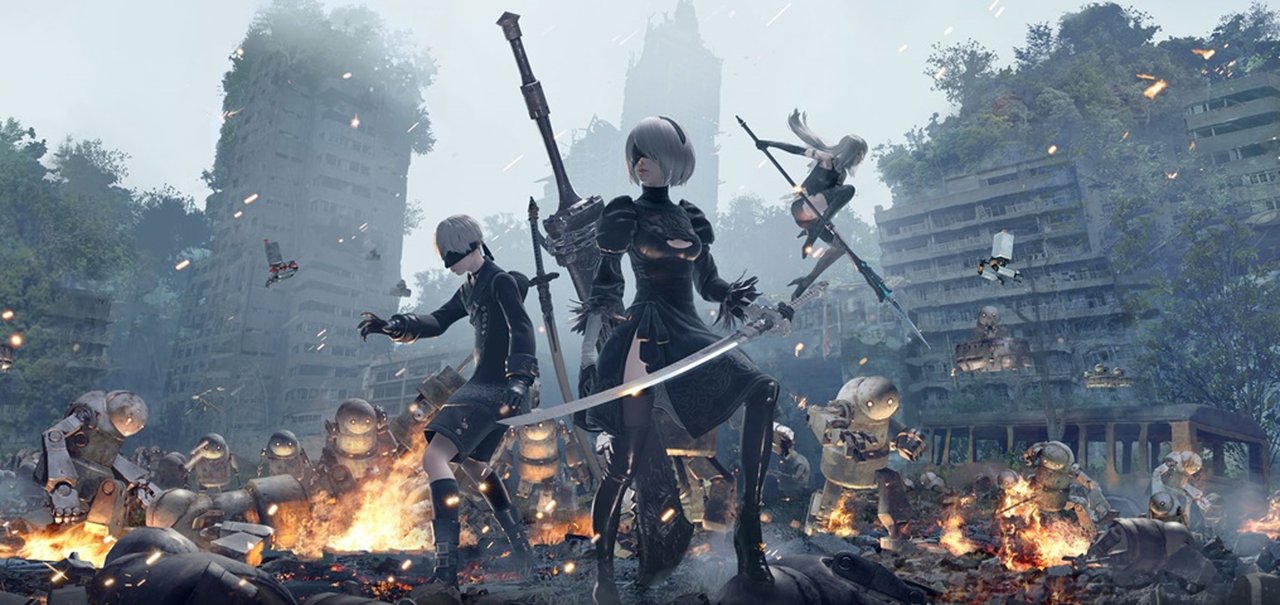 Viz Media vai trazer para o Ocidente livro com histórias de Nier: Automata