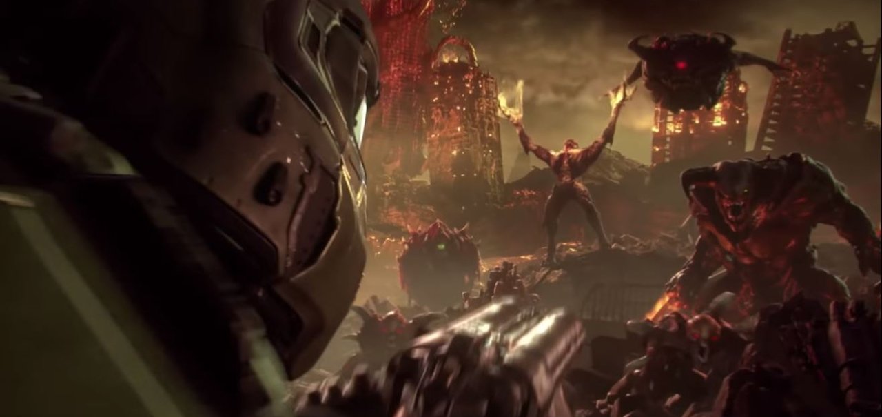 Doom Eternal: primeiro gameplay infernal já tem data para ser divulgado