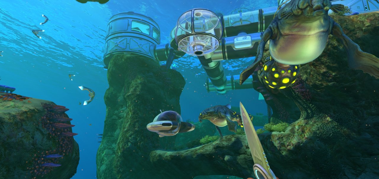 Subnautica, game de exploração/survival submerso, vem ao PS4 até fim do ano