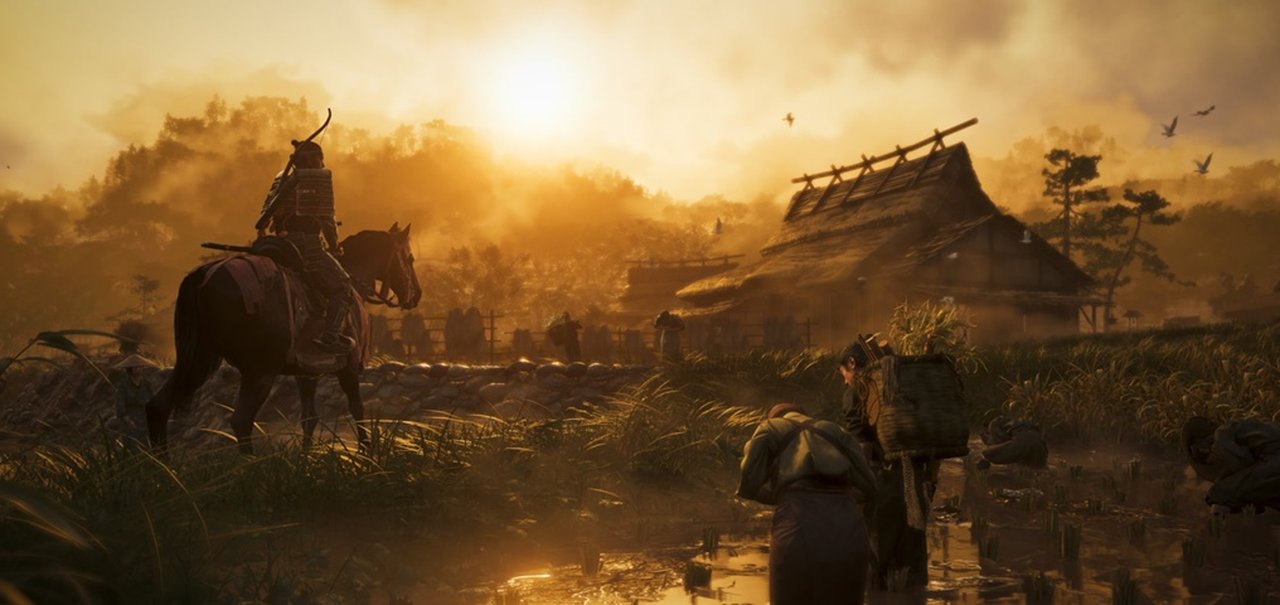 Ghost of Tsushima promete um mundo vivo em constante movimento