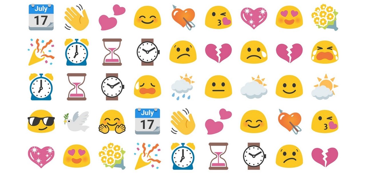 Emojis clássicos da Google estão de volta em forma de stickers do Gboard