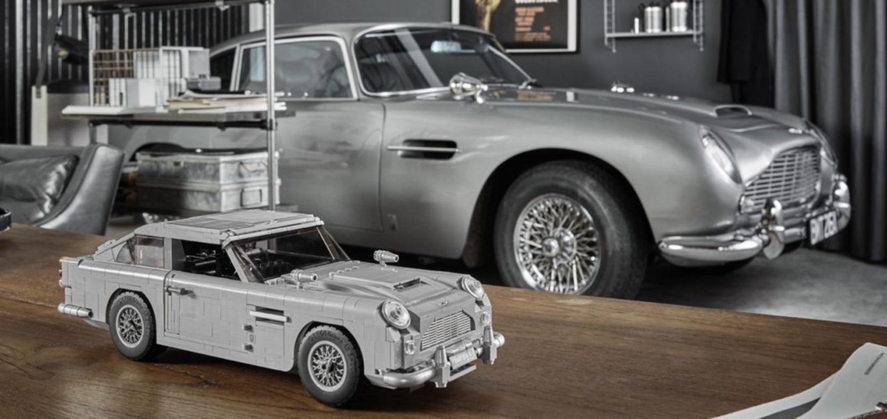 Clássico! Abram alas para o LEGO Aston Martin DB5 do James Bond