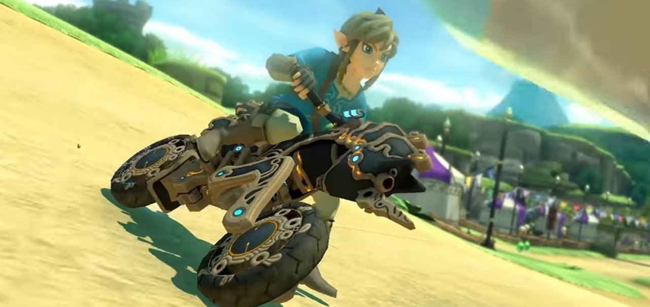 Zelda: Breath of the Wild chega a Mario Kart 8 Deluxe