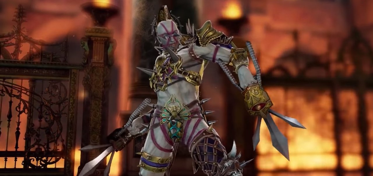 Voldo, personagem que retorna a Soul Calibur VI, tem gameplay vazado