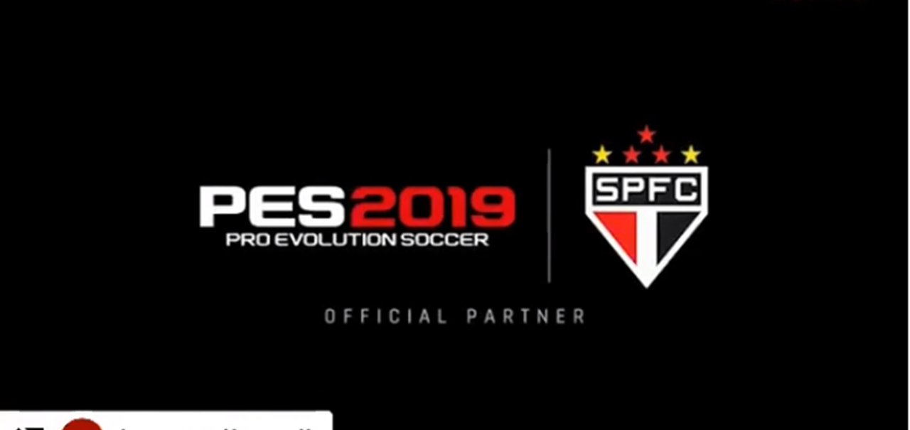 PES 2019: Konami anuncia que é patrocinadora oficial do SPFC