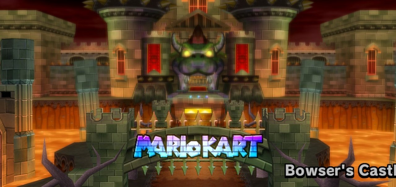 Arquivos de Mario Kart de Wii escondiam Beta da pista Bowser’s Castle