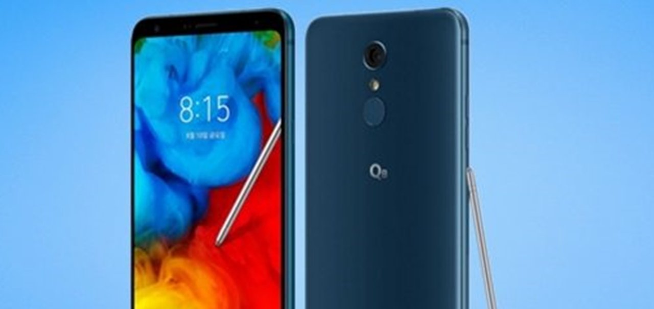 Mais um: LG lança o Q8 (2018) com caneta stylus e hardware “curioso”