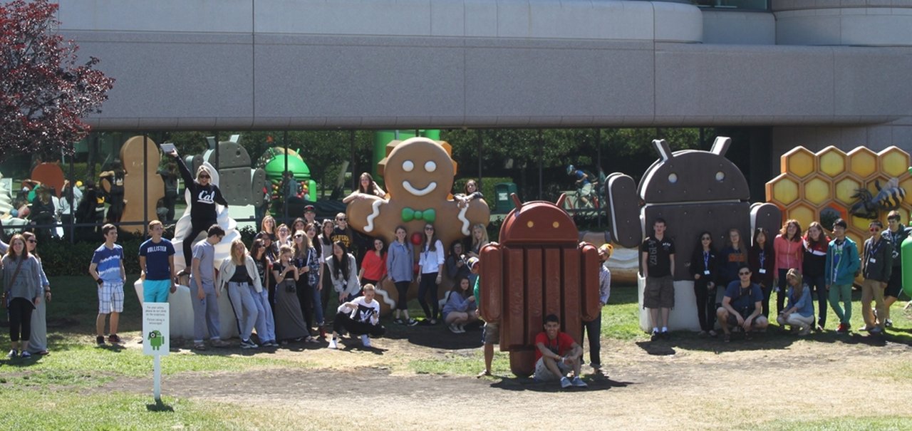 Tradição e ponto turístico, estátua do Android Pie é finalmente revelada