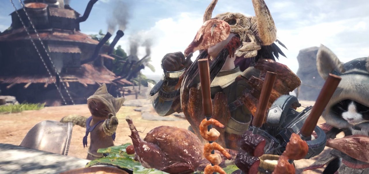 Monster Hunter World já é o maior lançamento japonês da história do Steam