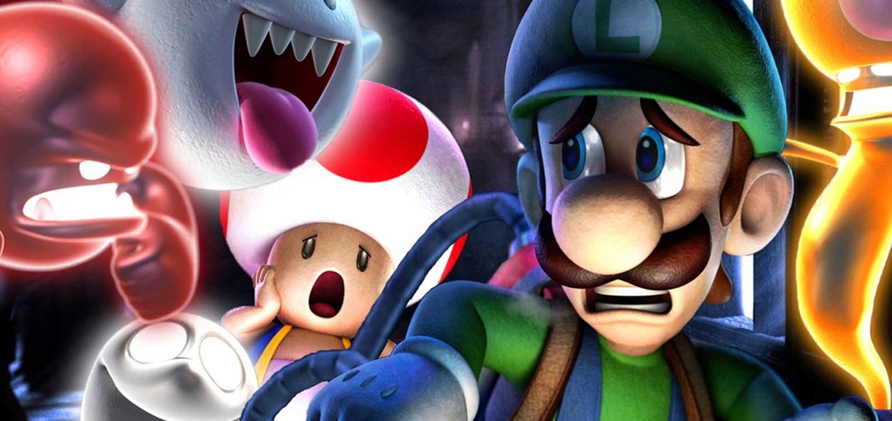 Luigi’s Mansion chega oficialmente ao Nintendo 3DS em outubro